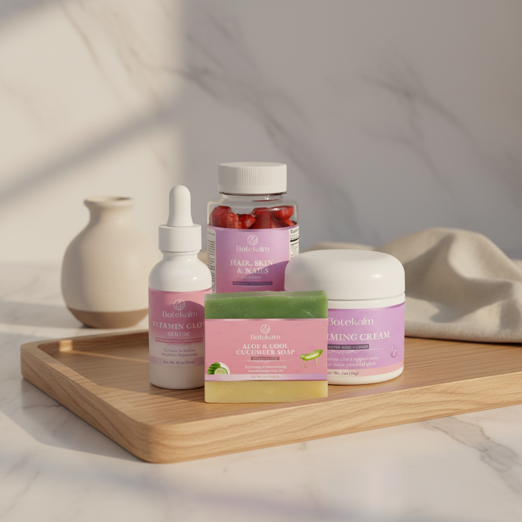 Total Glow Ritual lifestyle shot